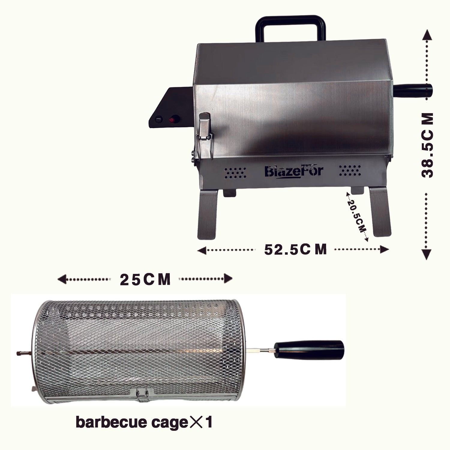 Blaze For F3 Electric rotating oven