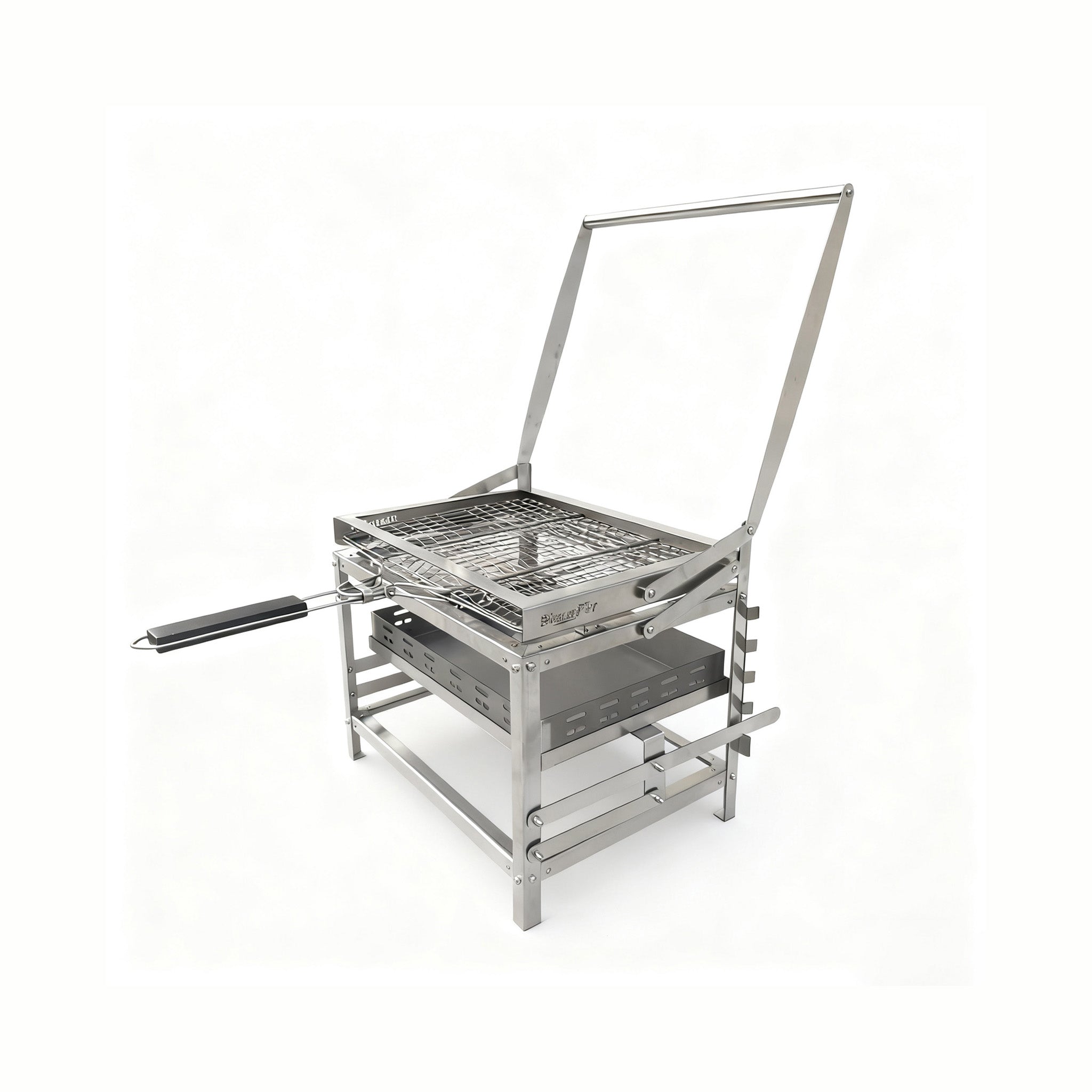 Blaze For F1 Adjustable Charcoal Rotating Grill