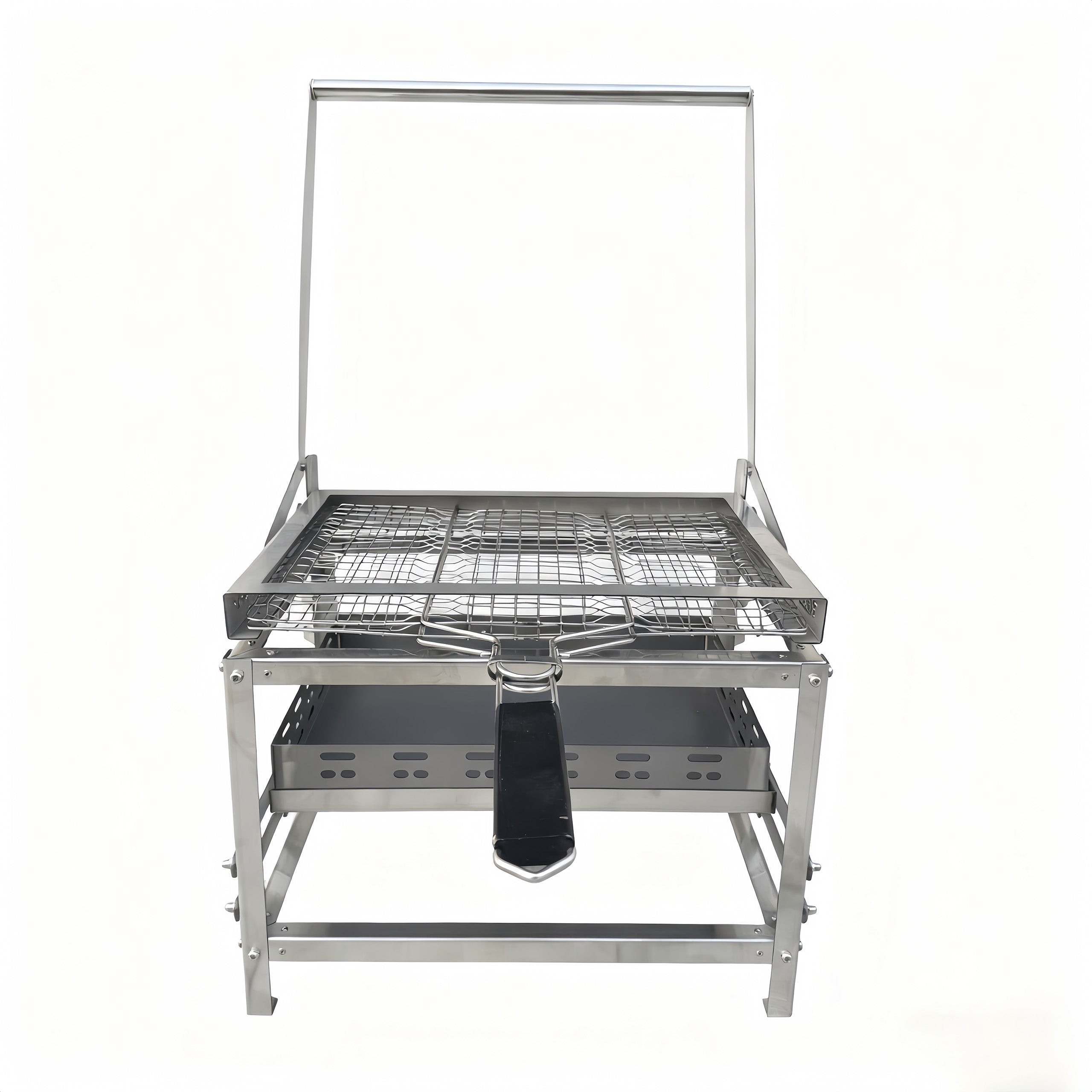 Blaze For F1 Adjustable Charcoal Rotating Grill