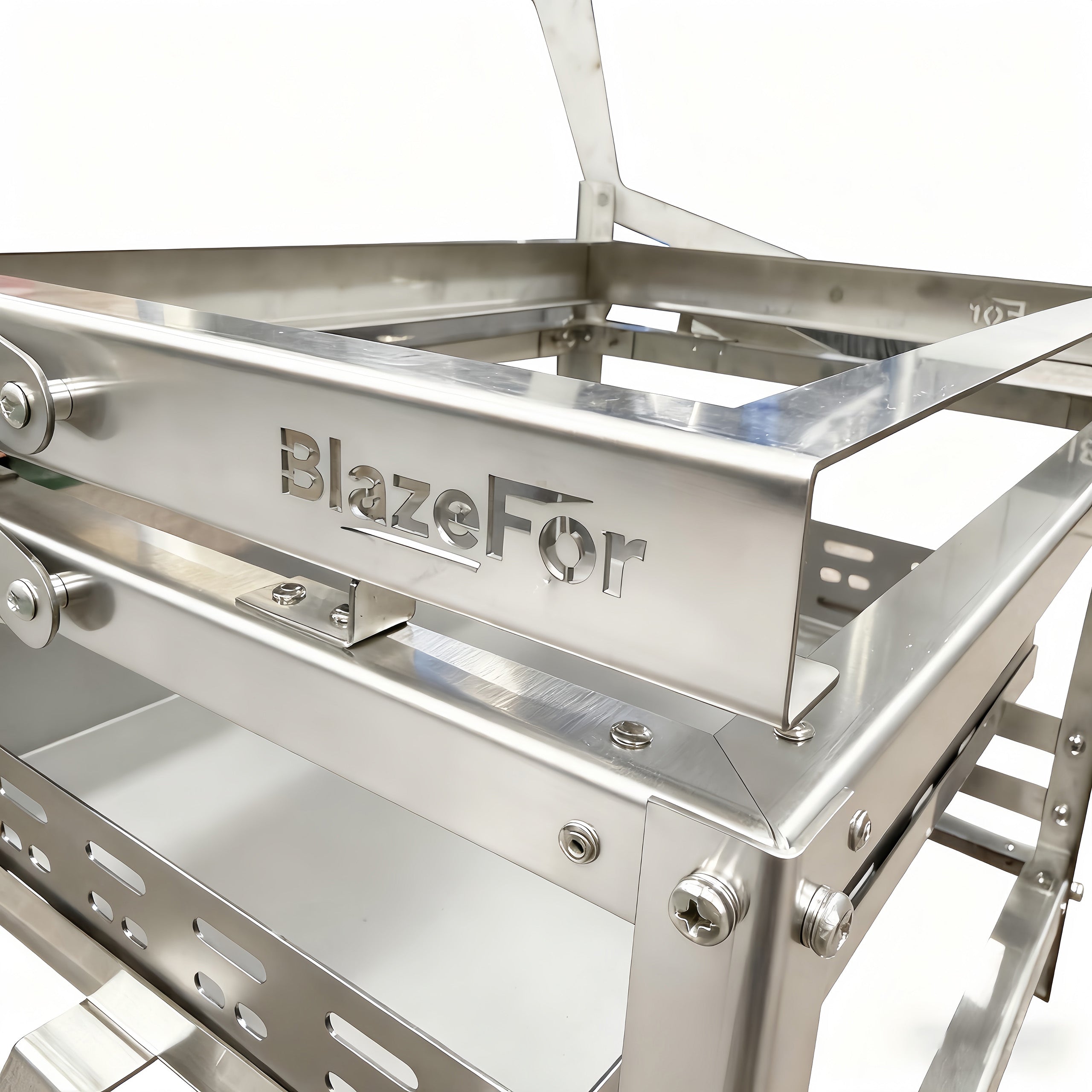 Blaze For F1 Adjustable Charcoal Rotating Grill