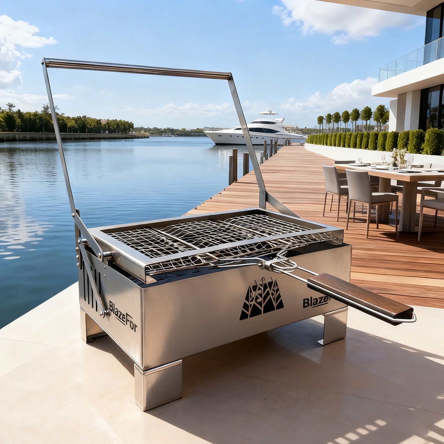 Blaze For F2 Box-Style Rotating Grill