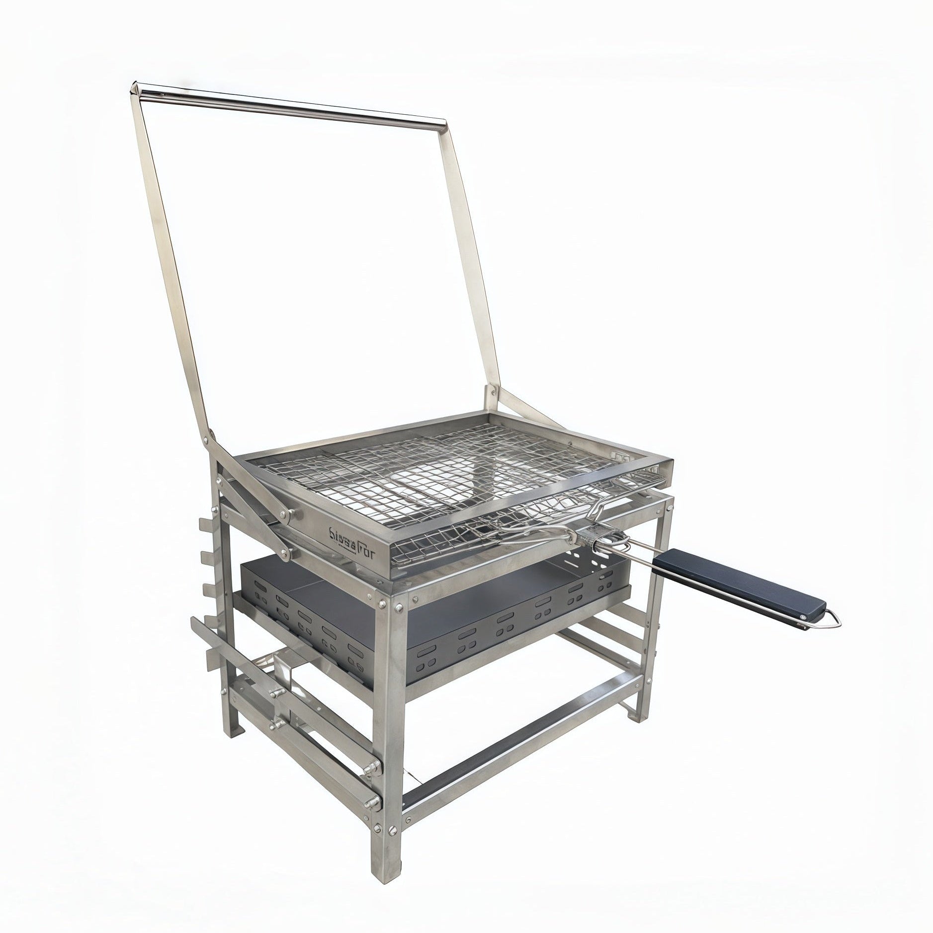 Blaze For F1 Adjustable Charcoal Rotating Grill