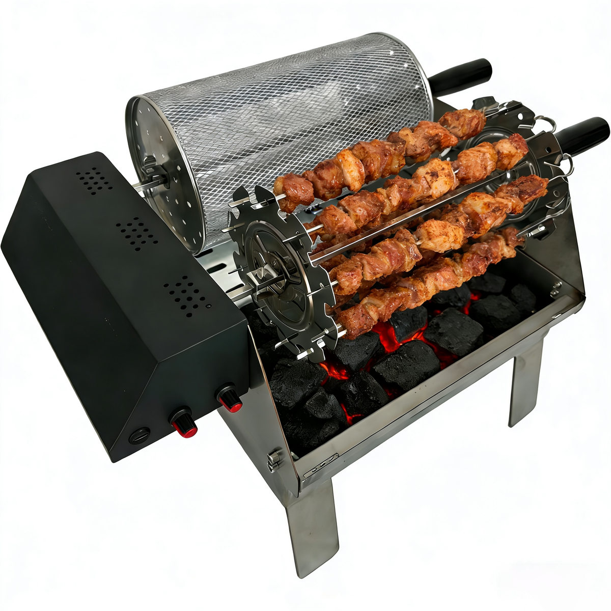 Rotating Grill Cook Blaze For F4 Double-row electric rotating grill